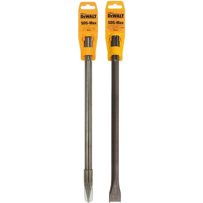 DeWALT Sada sekáčů SDS MAX plochý 25 mm, špice, délka 400 mm (2 ks) DT9000