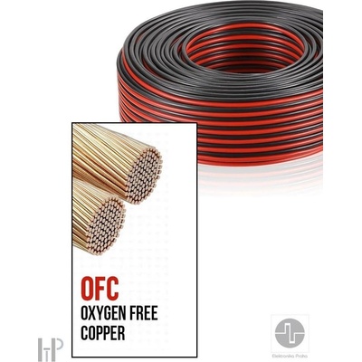 Elektronika Praha Speaker cable - 2 X 2, 5 MM2 - 1 метър (069428)