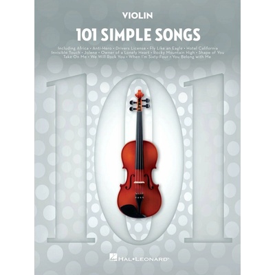 Hal Leonard 101 Simple Songs Noty