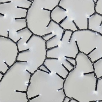 EMOS LED vianočná reťaz ježko 6 m vonkajšia aj vnútorná studená biela časovač