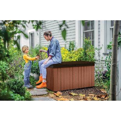 Keter Darwin 570L 142,5 x 65,3 x 78,2 cm hnedý 17211696