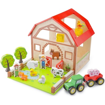 Woet by New Classic Toys New Classic Toys Dřevěná farma