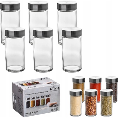 5five Nádoby na koření Simply Smart 6 ks – Zboží Dáma
