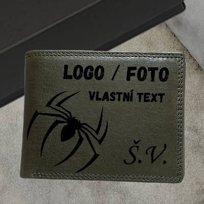 ARTEMO Jedinečná peněženka s gravírováním na míru v elegantní dárkové krabičce