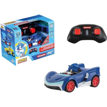 Carrera Кола с дистанционно управление Carrera - Team Sonic Racing, Sonic, 1: 43 (370430022)