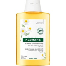 Klorane Rozjasňujúci šampón s harmančekom na oživenie farby pre blond vlasy 200 ml