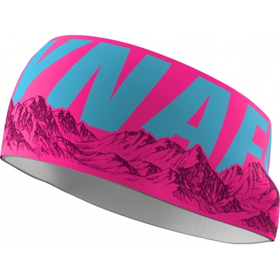 Dynafit Graphic Performance headband pink glo skyline – Zboží Dáma