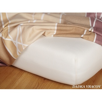 Dadka jersey prostěradlo banánové 140x200x18