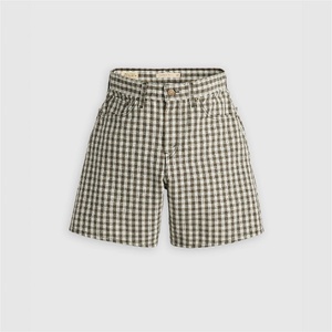 Levi's Къси панталони Levis Women's Milo Plaid High Baggy Denim Shorts - Milo Plaid