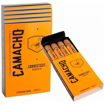 Camacho Connecticut Robusto 4 ks