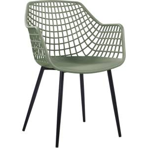 Horecano HORECANO-TOKYO-Стол 56х57х84cm ЗЕЛЕНО/ЧЕРНО (HC-42400) (0142400)