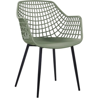 Horecano HORECANO-TOKYO-Стол 56х57х84cm ЗЕЛЕНО/ЧЕРНО (HC-42400) (0142400)