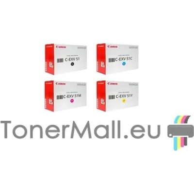 Canon Тонер касета CANON C-EXV 51 Magenta
