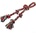 Pet Interest® Памучна играчка - въже с ръкохватка, 5 възела
