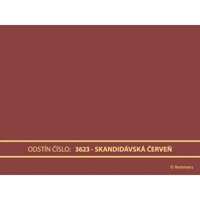 Remmers Deckfarbe 2,5 l skandinávská červená – Zbozi.Blesk.cz