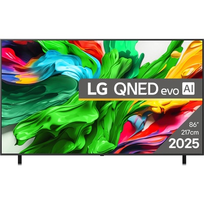 Телевизор LG 86QNED85A3C, 86" 4K QNED HDR Smart TV, 3840x2160, 120Hz Native (VRR 144Hz), DVB-T2/C/S2, ? 8 AI, HDR 10 PRO, webOS 2 (86QNED85A3C)