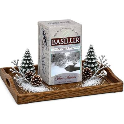 Basilur Four Seasons Winter Tea zimní černý čaj s brusinkou porcovaný v přeb50 g
