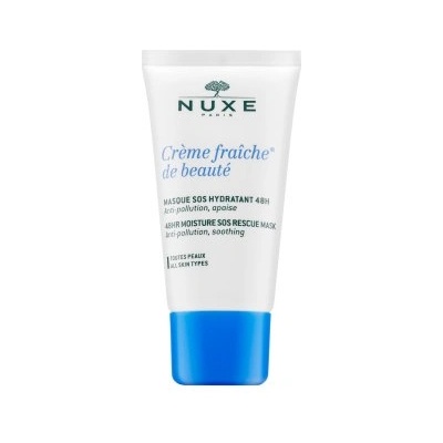 Nuxe Creme Fraiche de Beauté 48HR Moisture SOS Rescue Mask успокояваща и освежаваща маска с овлажняващо действие 50 ml