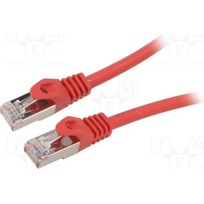 Gembird PP6A-LSZHCU-R-15M Patch S/FTP Cat 6a RJ45 vidlice z obou stran lanko Cu