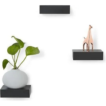 Image 1 of Umbra hk ltd (Канада) Комплект от 3 бр. плаващи рафтове umbra - черни (umbra 325560-040)