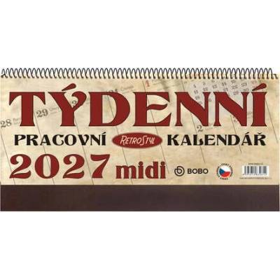 Pracovní RETRO MIDI stolní autor neuvedený 2027