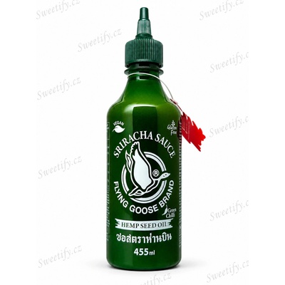 Flying Goose Green Sriracha Sauce Hemp Seed Oil 455 ml [TH]