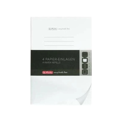 Herlitz náplň flex A4 4 x 40 listů čtverečkovaný