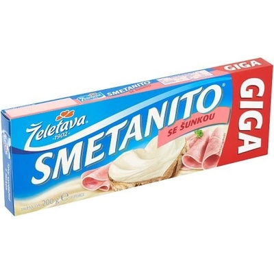Smetanito Se šunkou 4 ks 200 g