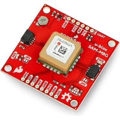 Modul GPS SAM-M8Q - Qwiic - PCB anténa - SparkFun GPS-15210