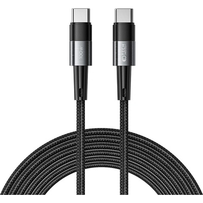 Tech-Protect Кабел за зареждане USB-C / USB-C с PD 100W / 5A от Tech-Protect Ultraboost 300см - сив (9319456606058)