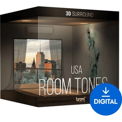 BOOM LIBRARY Room Tones USA 3D Surround (Digitální produkt)