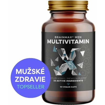 BrainMax Men Multivitamin Multivitamín pre mužov 90 rastlinných kapsúl