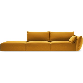 Mazzini Sofa Кадифен диван в цвят горчица десен ъгъл 264 cm Vanda - Mazzini Sofas (MAZ_3SOL_51_F1_VANDA4)