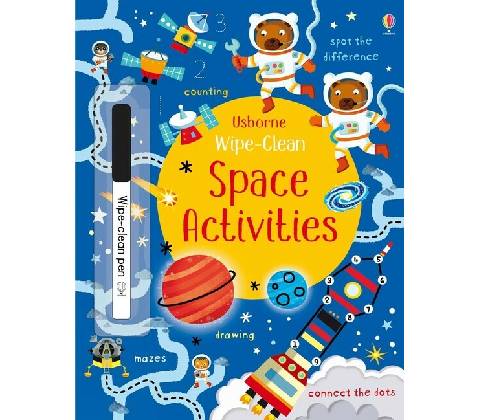 Wipe Clean: Space Activities