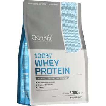 OstroVit Whey Protein | 100% Whey Protein Concentrate [3000 грама] Бананов пай
