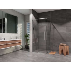 Lansanit LUX Slim Alvaro - Душ кабина от четири части 90x90 см, хром/прозрачно стъкло LAN01012 (LAN01012)