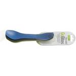 humangear GoBites UNO Мини прибори за хранене 3 бр. синьо, сиво, зелено (074700)