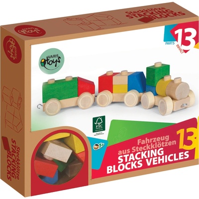 VARIS Toys Propojovací kostky Vláček