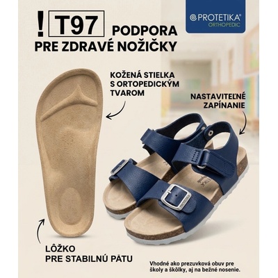 Protetika sandále ORS T 97 vzor 21 modrá