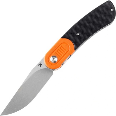 Kansept Reverie Stonewashed 154CM Oranžová a Černá G10 T2025B6