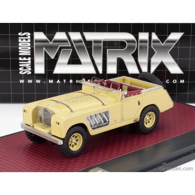 Matrix scale models Land rover 109 Bell Aurens Longnose Open 2008 Písek 1:43