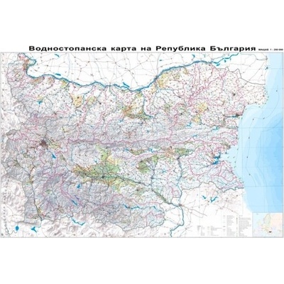Mapmedia Водностопанска карта на България