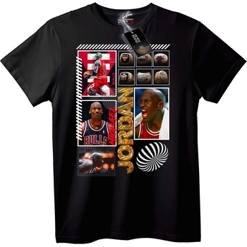 NOONEBRAND Тениска Michael Jordan Bulls - 2XL, White