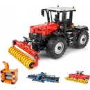 Mould King RC Traktor 4v1 + poľnohospodárske stroje Dual Mode Control 2716ks