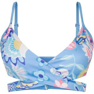 boochen Дамско бикини горнище Boochen Women's Arpoador Top Bikini top - Summer Floral / Skyblue - размер XS (150-2072-0511)