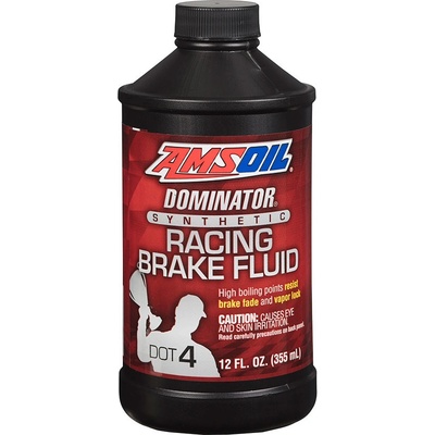 Amsoil DOMINATOR DOT 4 Synthetic Racing Brake Fluid 355 ml