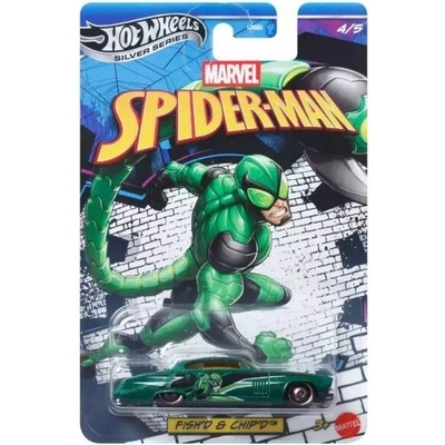 Mattel Hot Wheels: Spider-Man autíčko: Fish'd & Chip'd