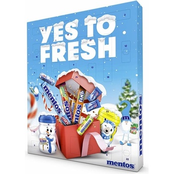 Mentos adventný kalendár 525g