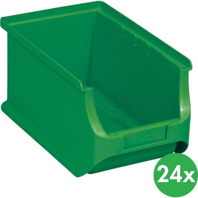 Allit Plastové boxy na drobný materiál 150 x 235 x 125 cm zelené