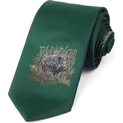 Kravata Hedva Český Brokát myslivecká lovec černé zvěře – Zboží Dáma